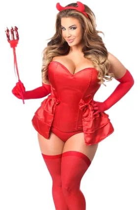 5 Piece Devilicious Corset Costume