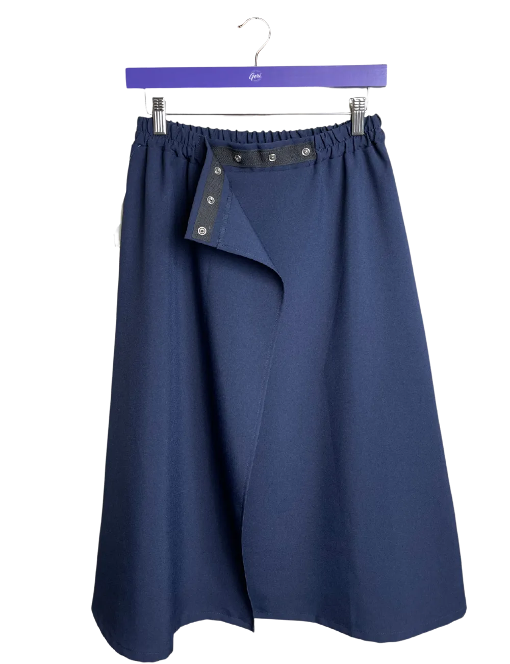 Adaptive Wrap Around Skirt - Navy