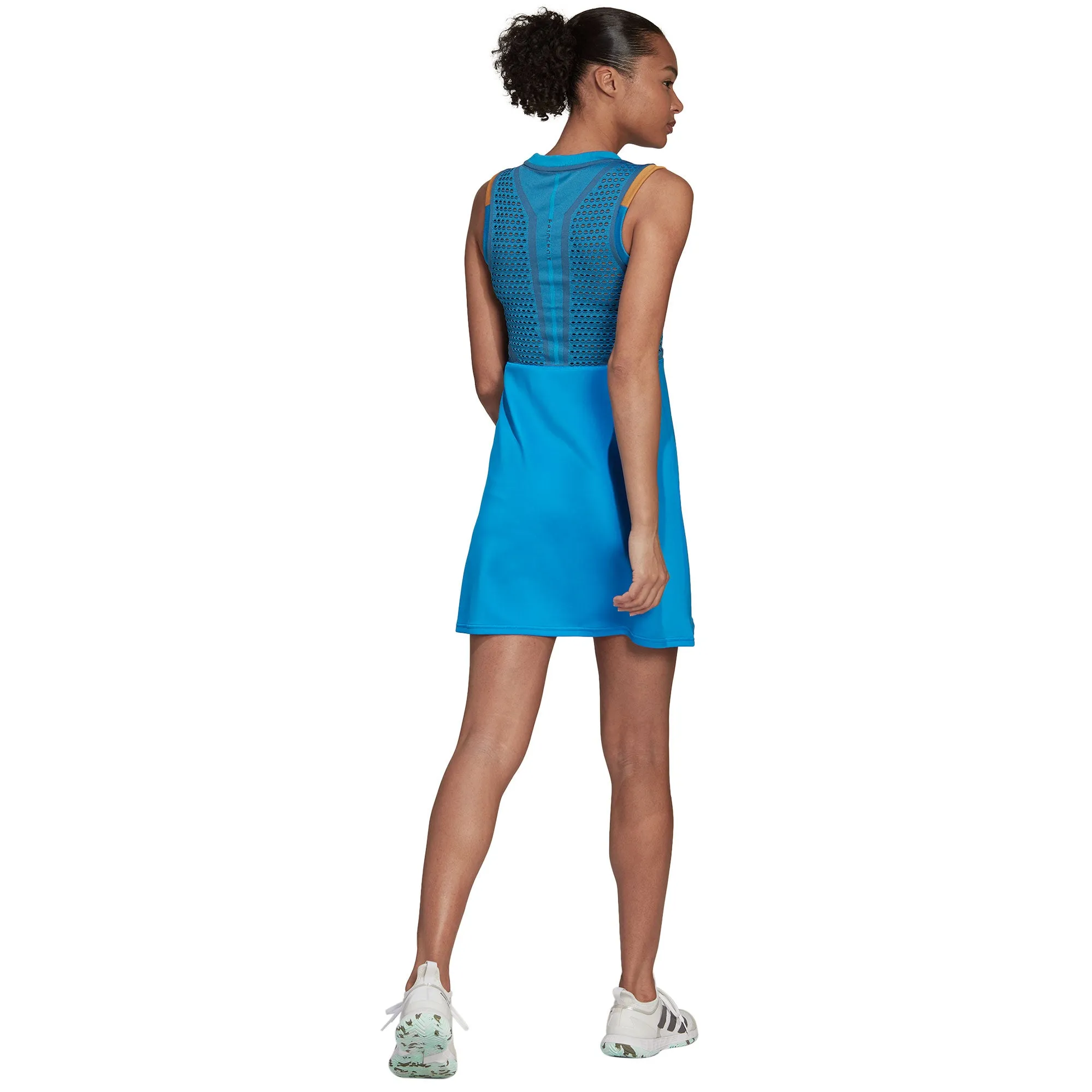 Adidas Premium Primeknit Blue Rush Womens Tennis Dress