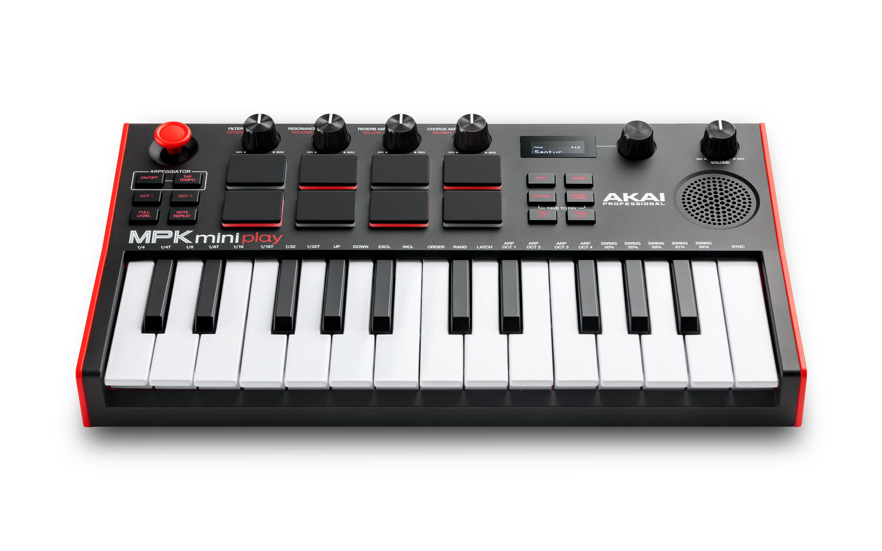 Akai MPK MINI PLAY MK3 Mini USB Keyboard Controller With Speaker