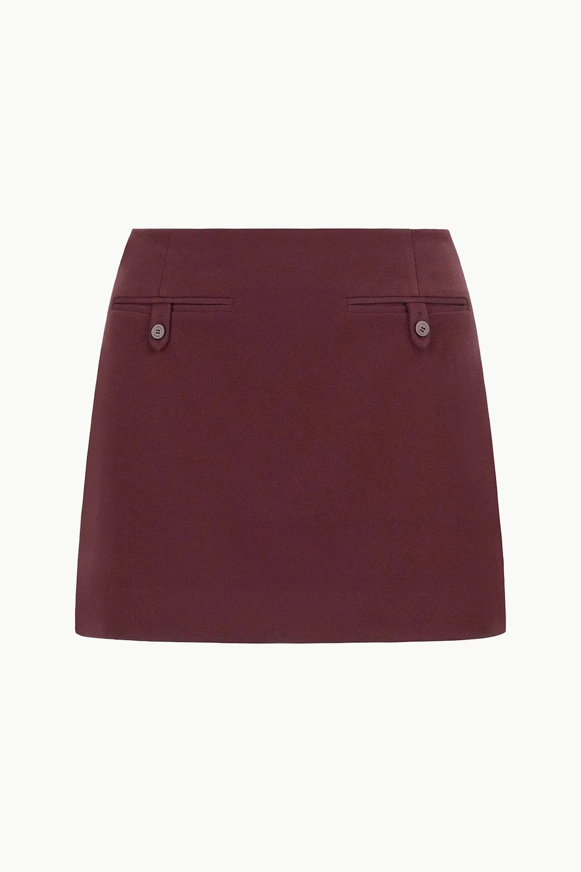 ANNETTE SKIRT | MERLOT