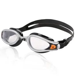 Aqua Sphere Kaiman EXO Goggle Clear Lens - Silver/Black