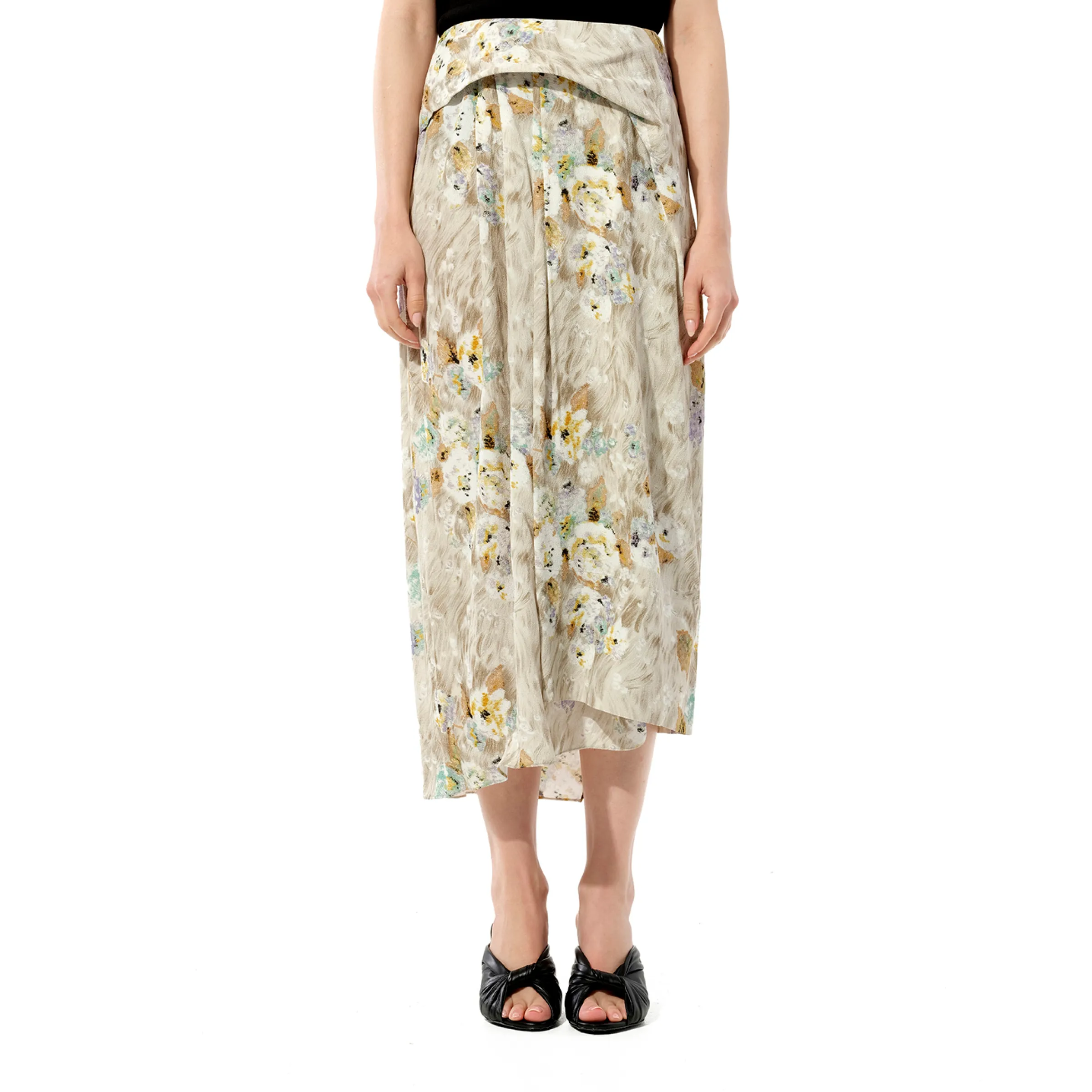 Aquarelle Skirt in Multicolor