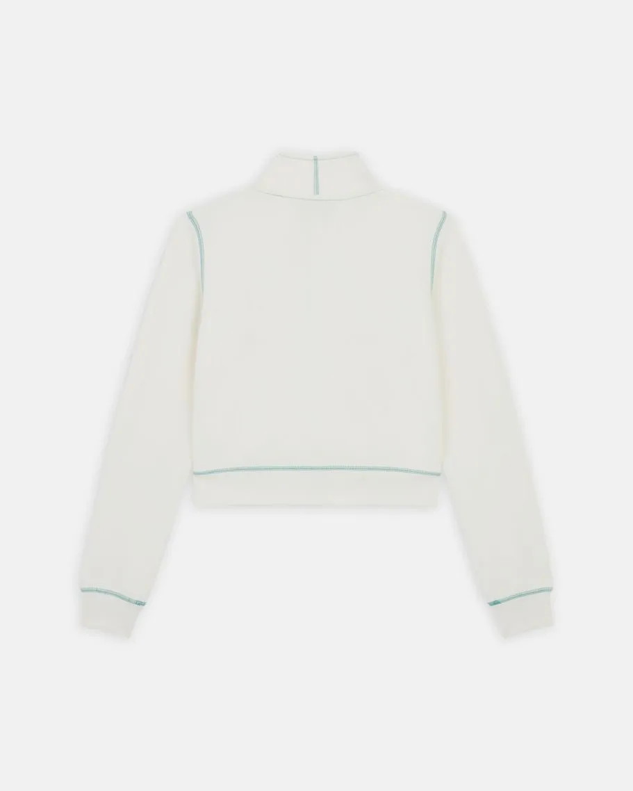 Arlee Zip-Through Sweatshirt in Cloud