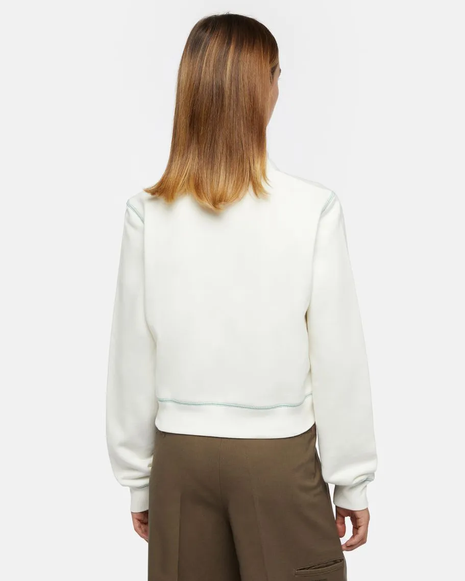 Arlee Zip-Through Sweatshirt in Cloud