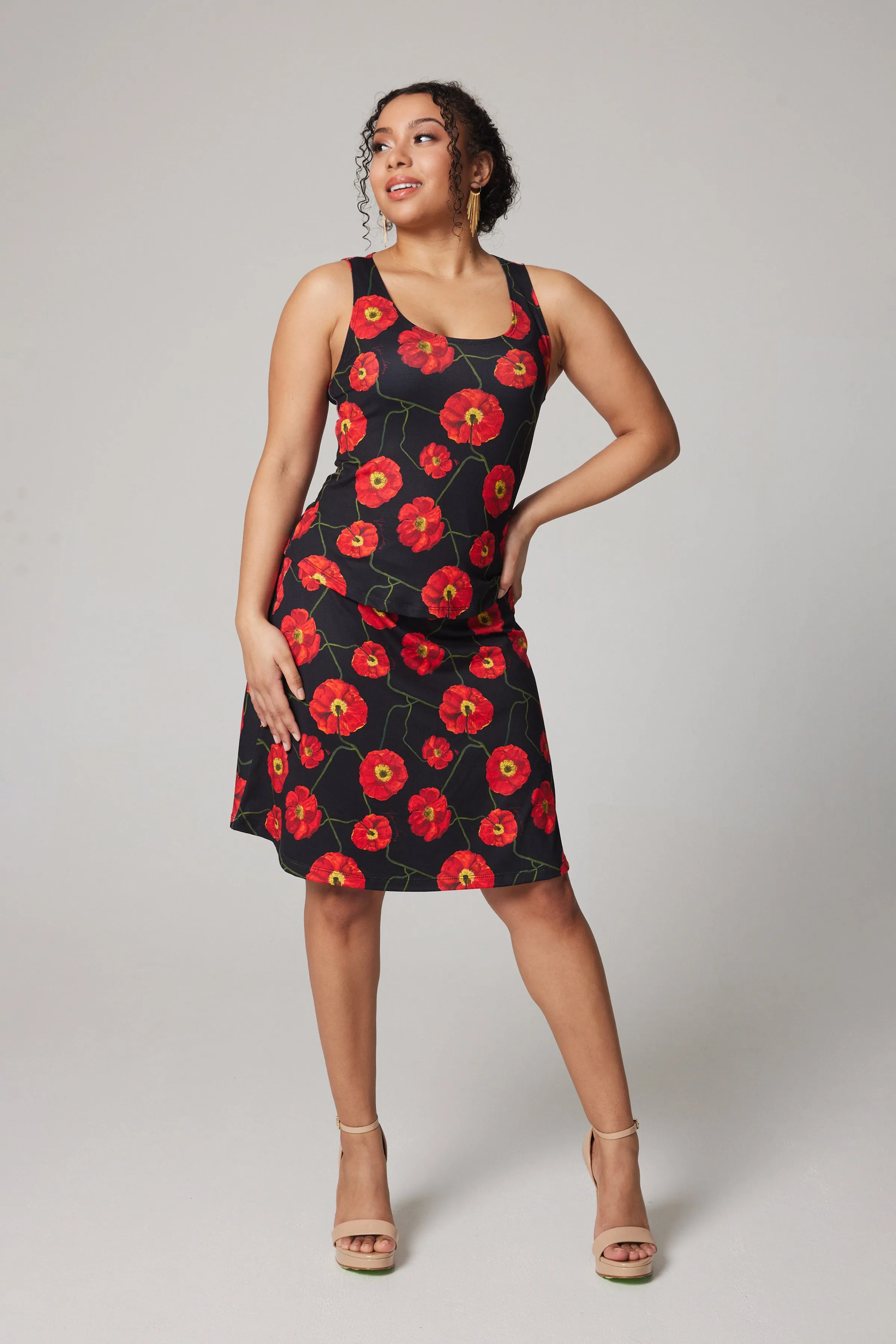 Art Skirt – Poppies