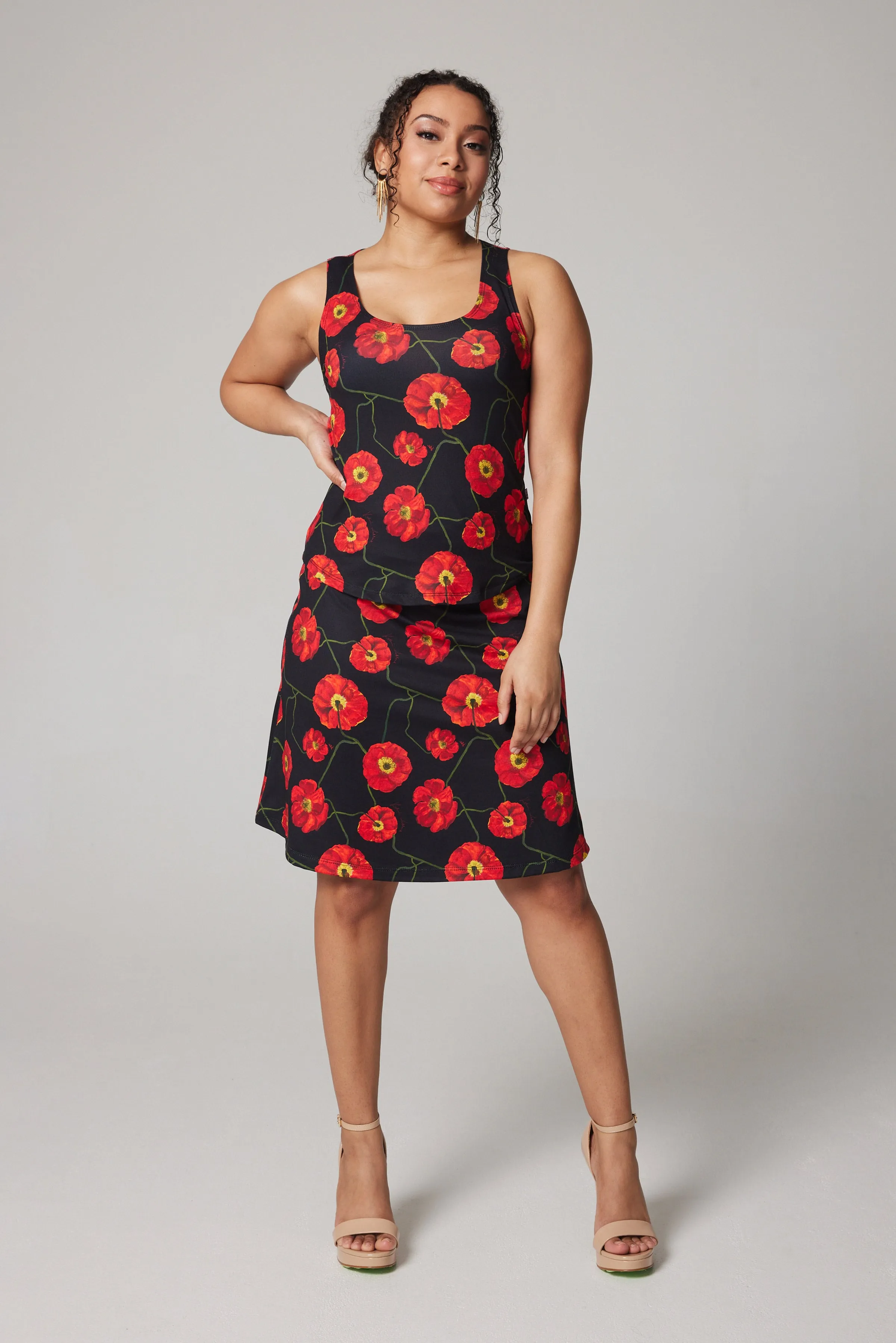 Art Skirt – Poppies