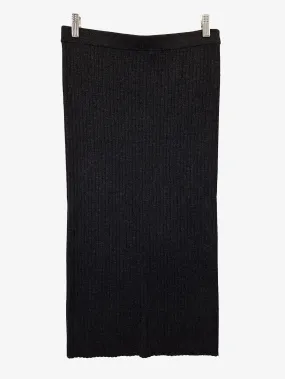 Assembly Label Essential Ribbed Wool Midi Skirt Size 10