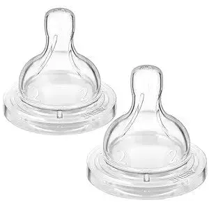 Avent Classic Silicone Anti-Colic Teats -Pack of 2 **