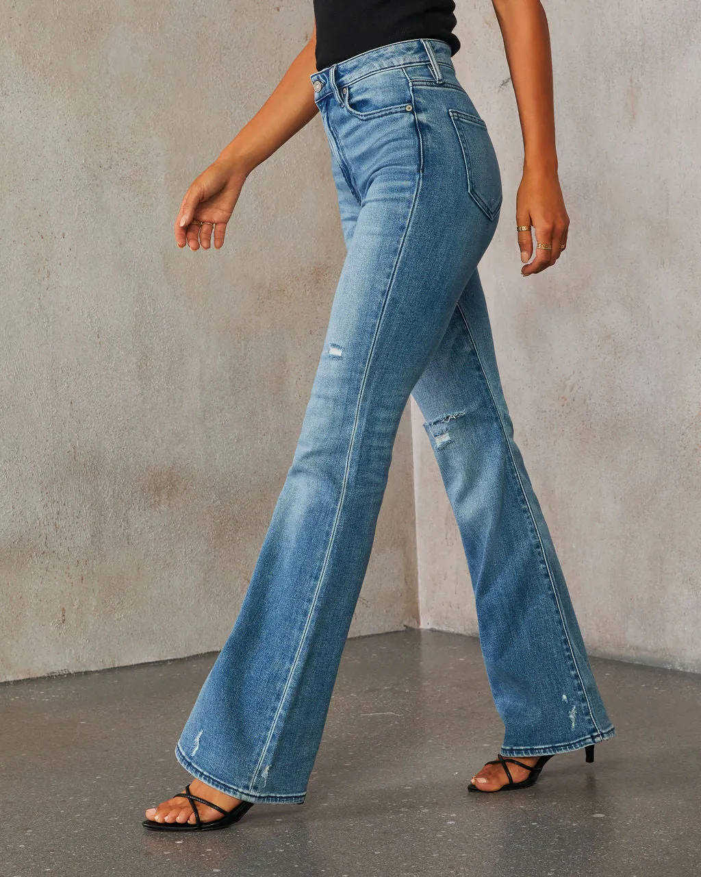 Ayla High Rise Flare Jeans