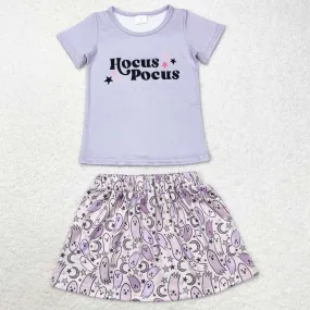 Baby Girls Clothes Skirts Grey Tee Shirts Tops Skirt Sets GSD1398