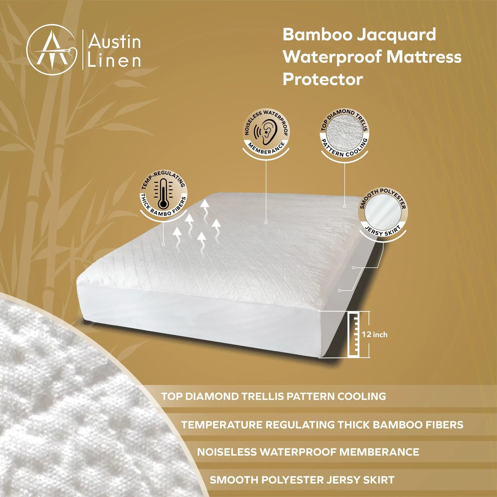 Bamboo Mattress Protector