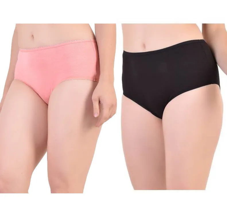 Bamboology Trends Bamboo Fabric Mid Rise Underwear Pack of 2