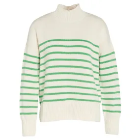 Barbour Oakfield Ladies Cotton Knit - Aran Stripe