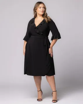 Barcelona Midi Wrap Dress