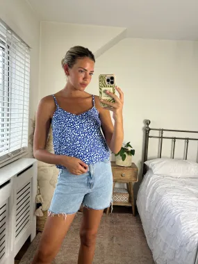 Beau Cami Top / Blue Spot