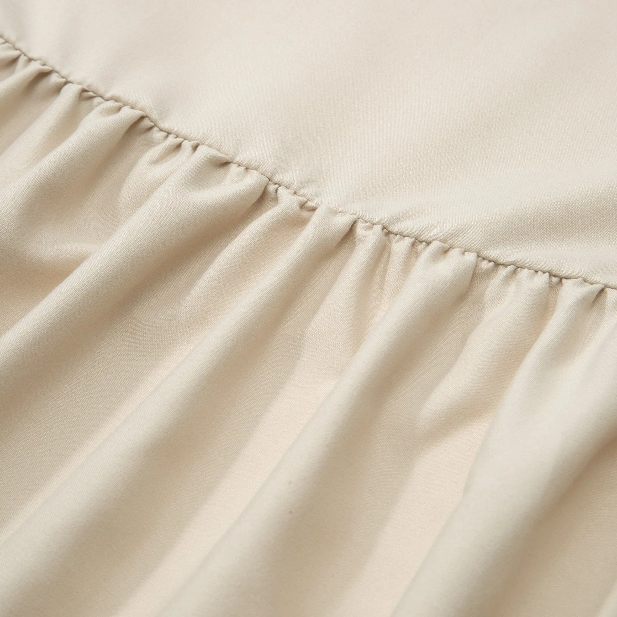 Bed Skirt Double Beige