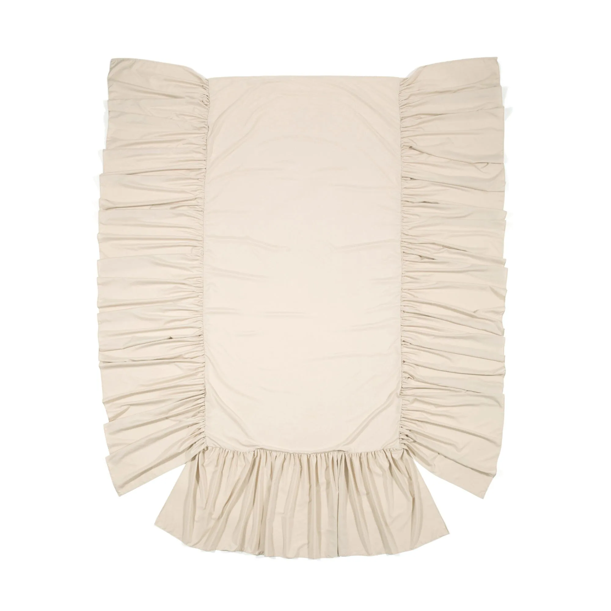 Bed Skirt Double Beige