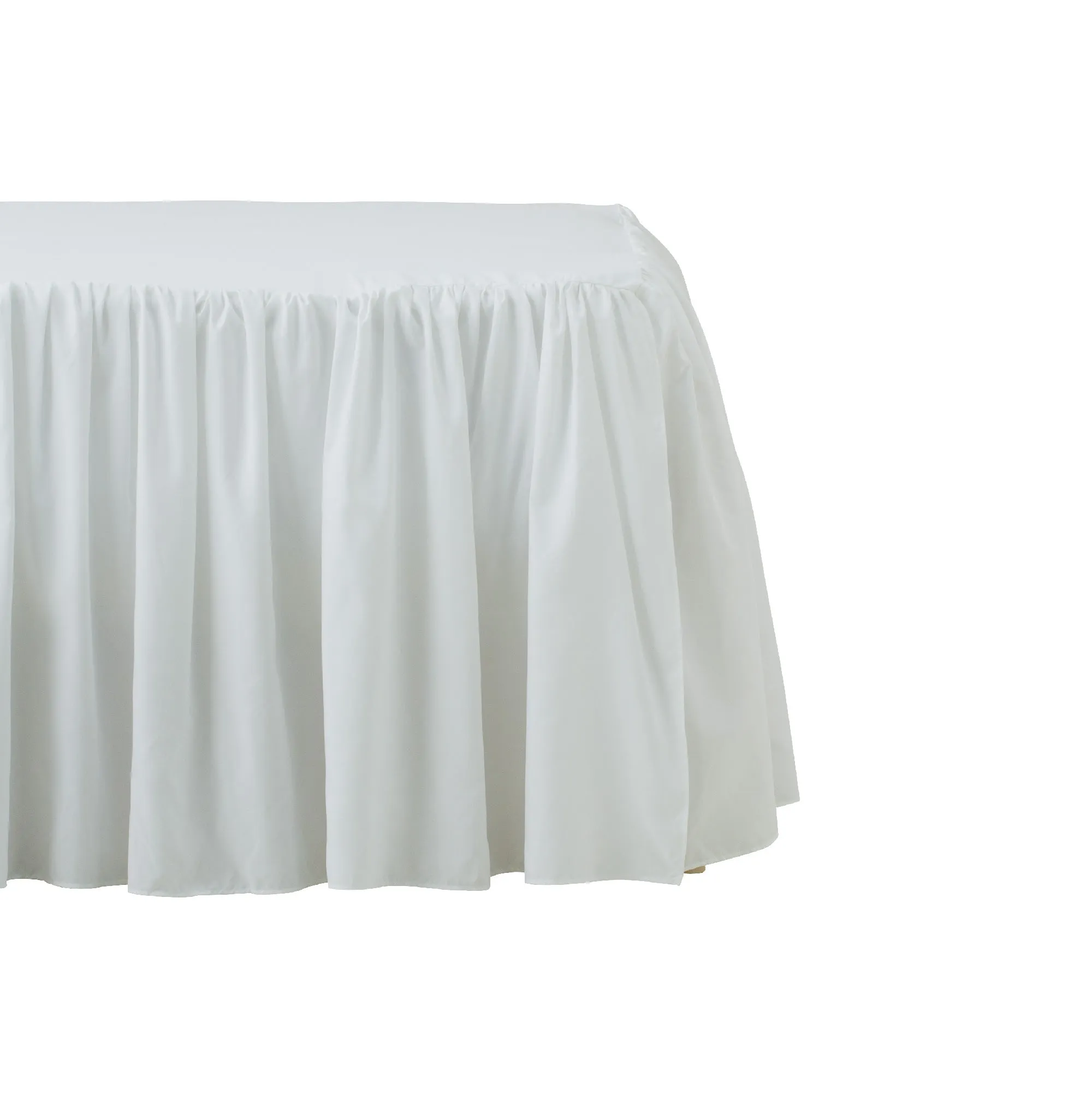 Bed Skirt Single Light Gray