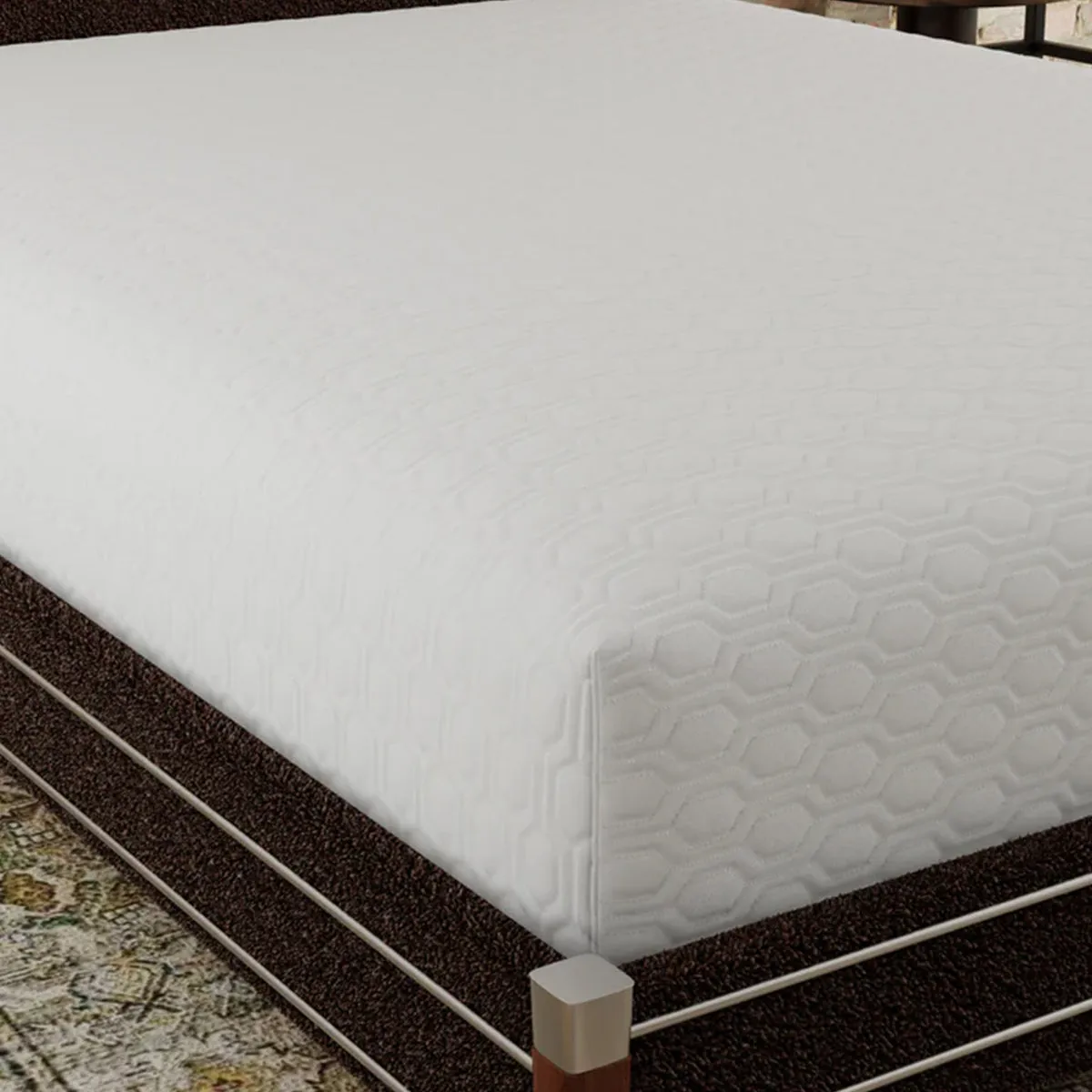 Bedplanet Ice 5-Sided Polyester Circular Knit Mattress Protector w/ 50% Cooling Nylon