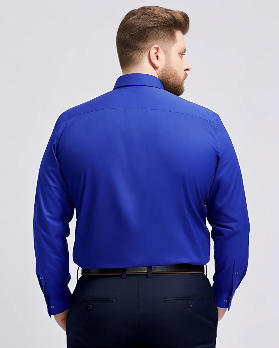 BIG & TALL Long Sleeve Soft&Smooth Dress Shirts for Men Wrinkle Free