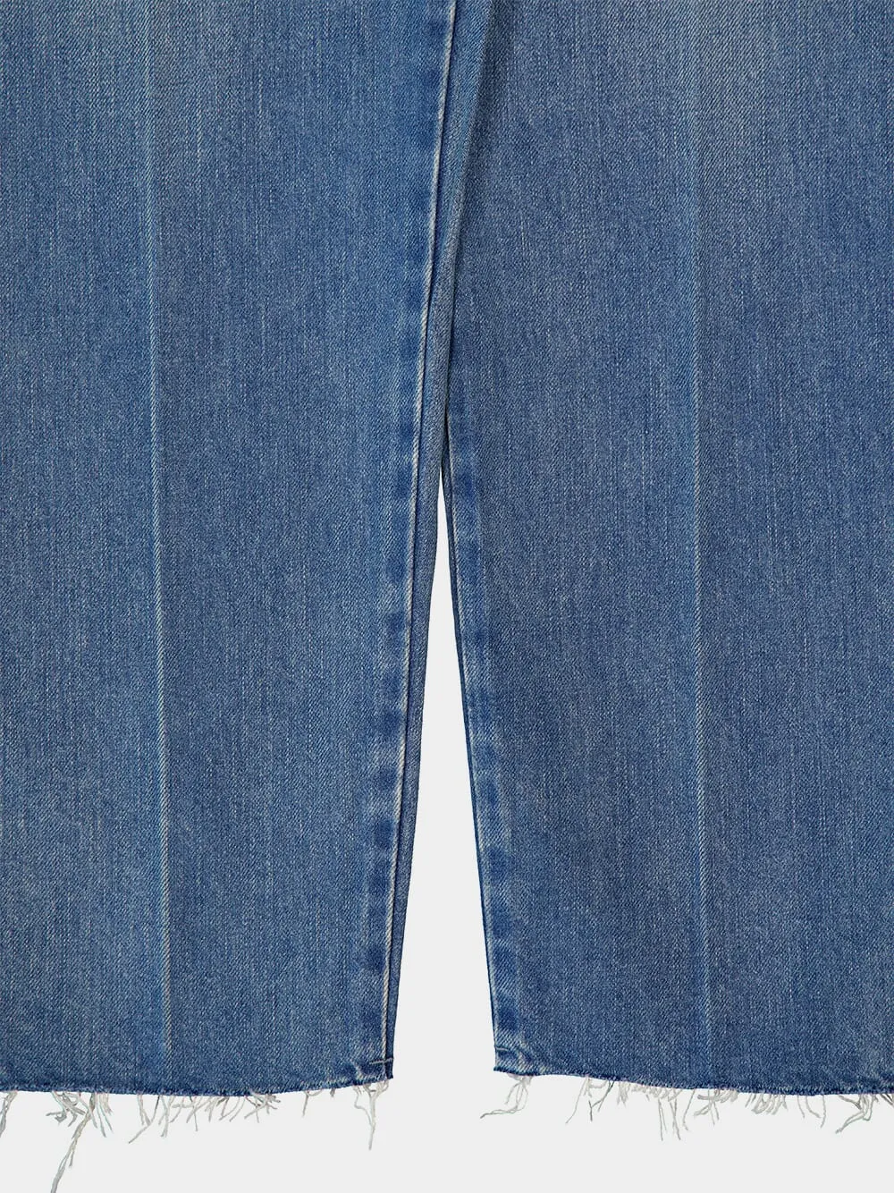 Blue 80's Relaxed Fit 5-Pocket Jeans