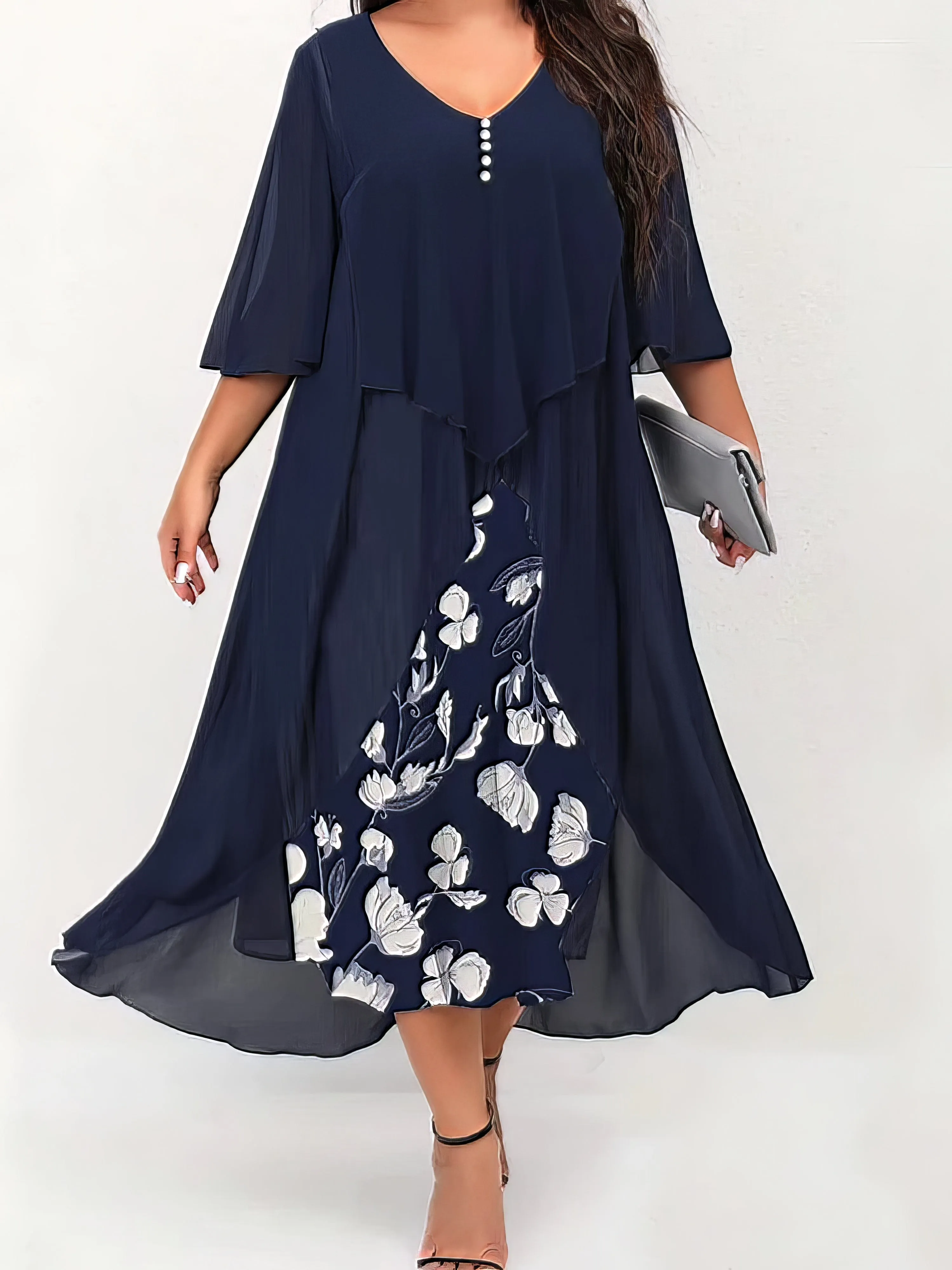 Bohemian Plus Size Dress