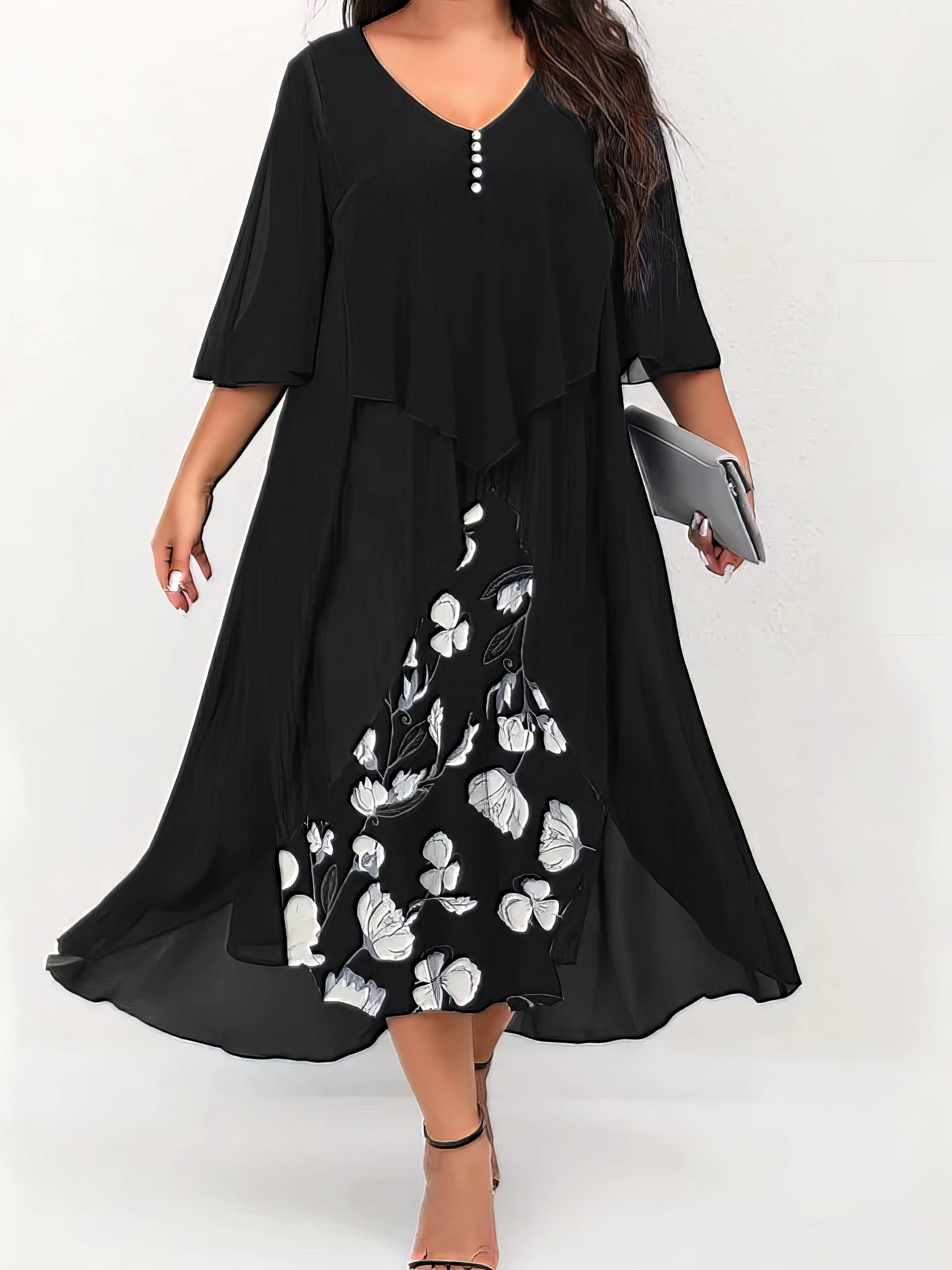 Bohemian Plus Size Dress