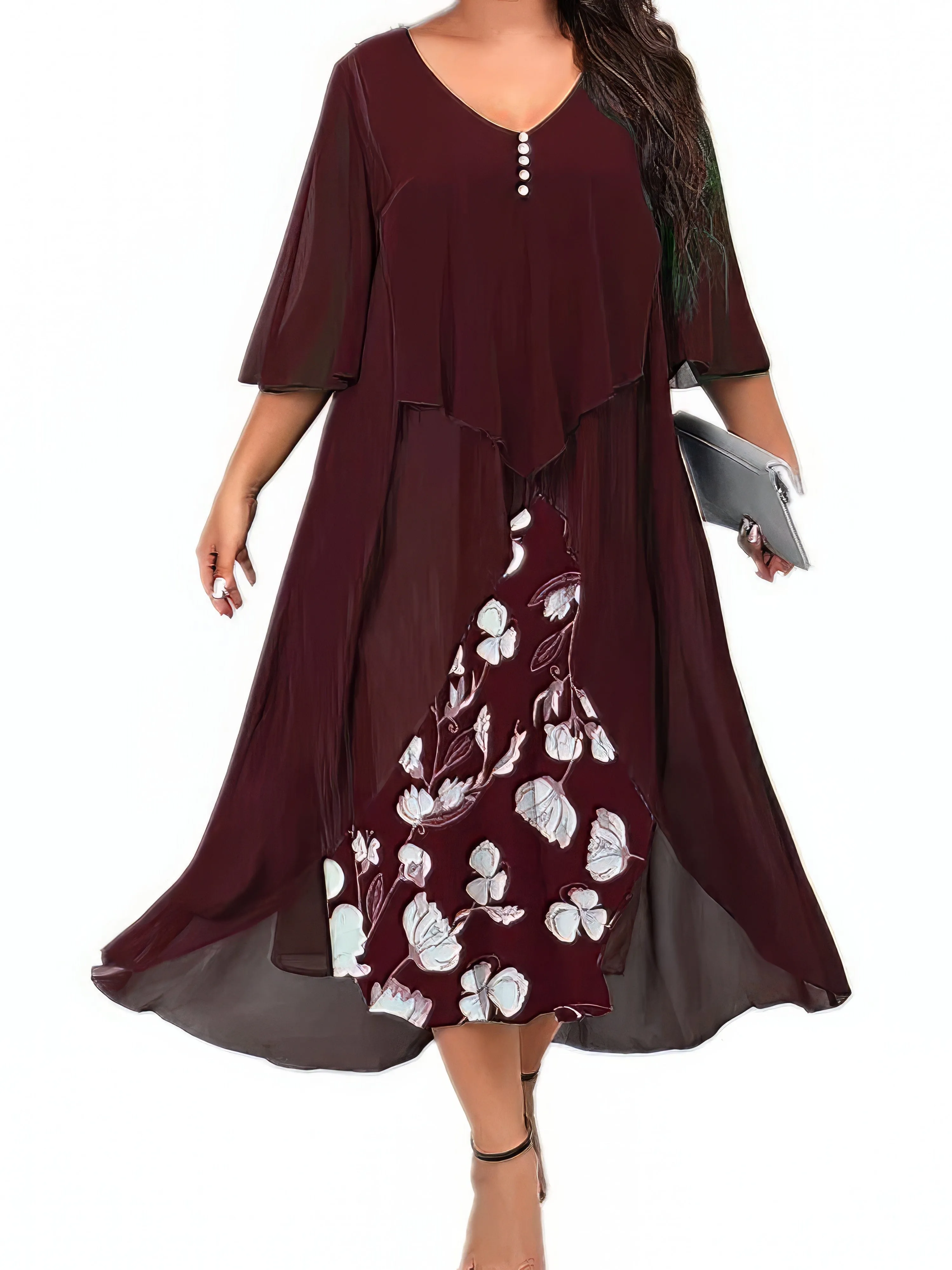 Bohemian Plus Size Dress