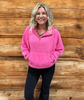 Bold & Bright Hoodie - Pink