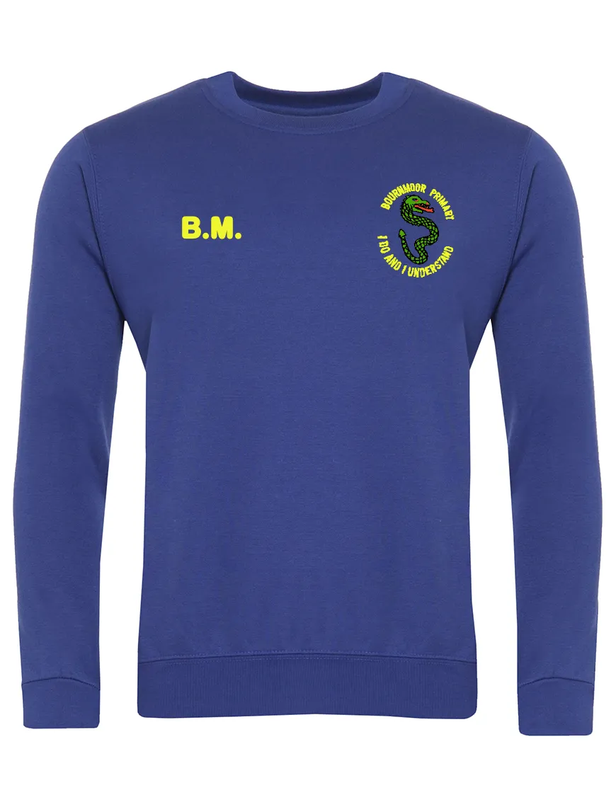 Bournmoor Primary School Royal Blue Sweatshirt