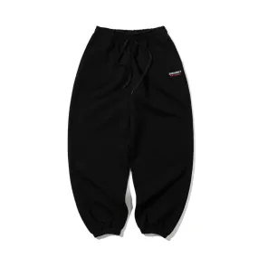 BSRABBIT LOGO JOGGER BLACK