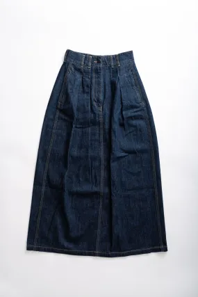 BULB SKIRT - INDIGO