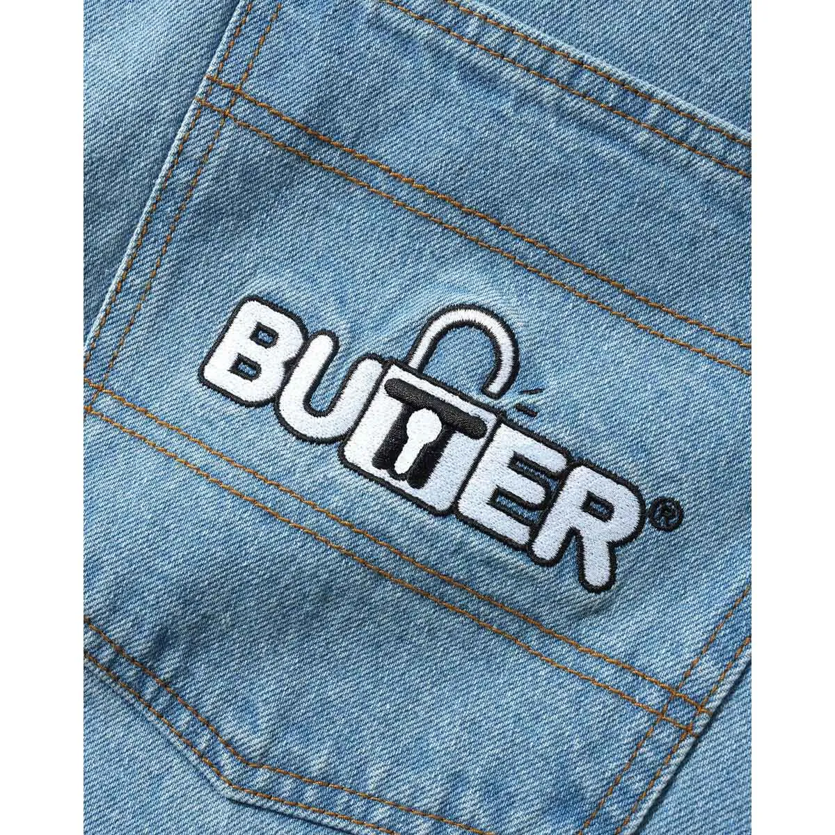 Butter Goods - Lock Denim Jeans Light Indigo