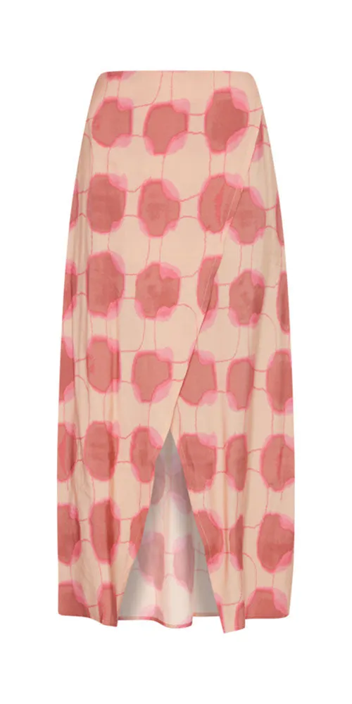 B.Young Tie-Dye Print Skirt