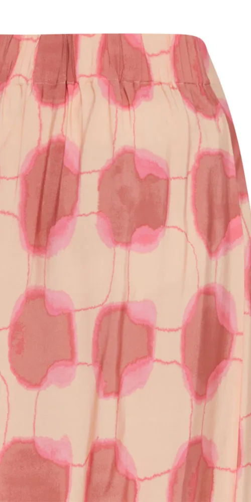 B.Young Tie-Dye Print Skirt