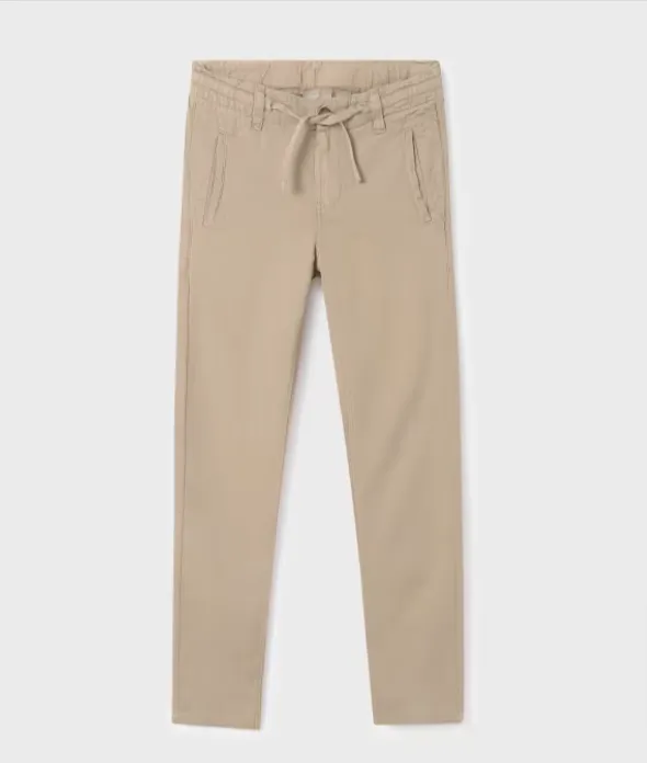 Camel Linen Pants