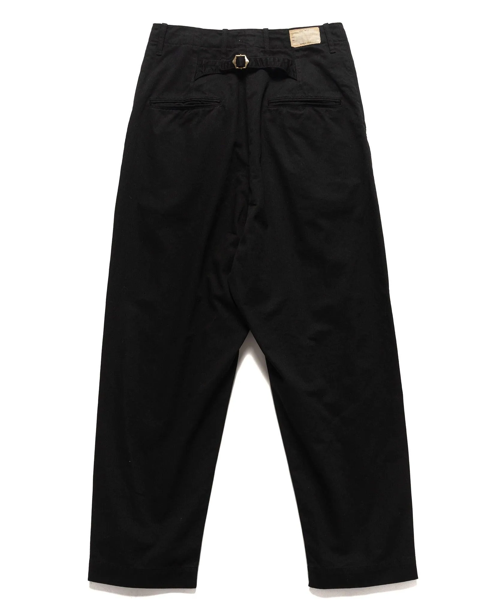 Chino High Waist NIME Pants Black