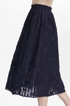 CHRISTINA MIDI SKIRT - NAVY