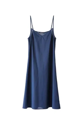 CITY SLIP MIDI NAVY