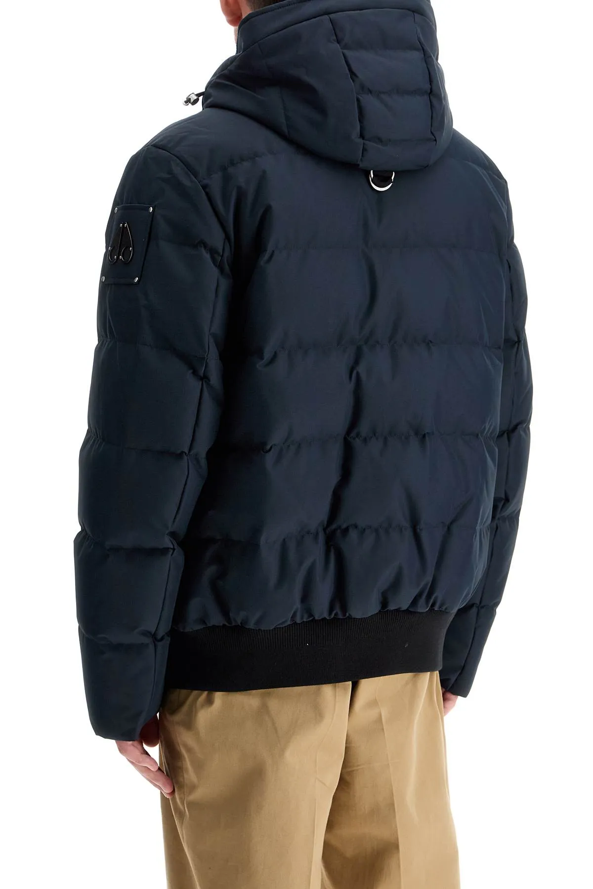 cloud hooded down jacket