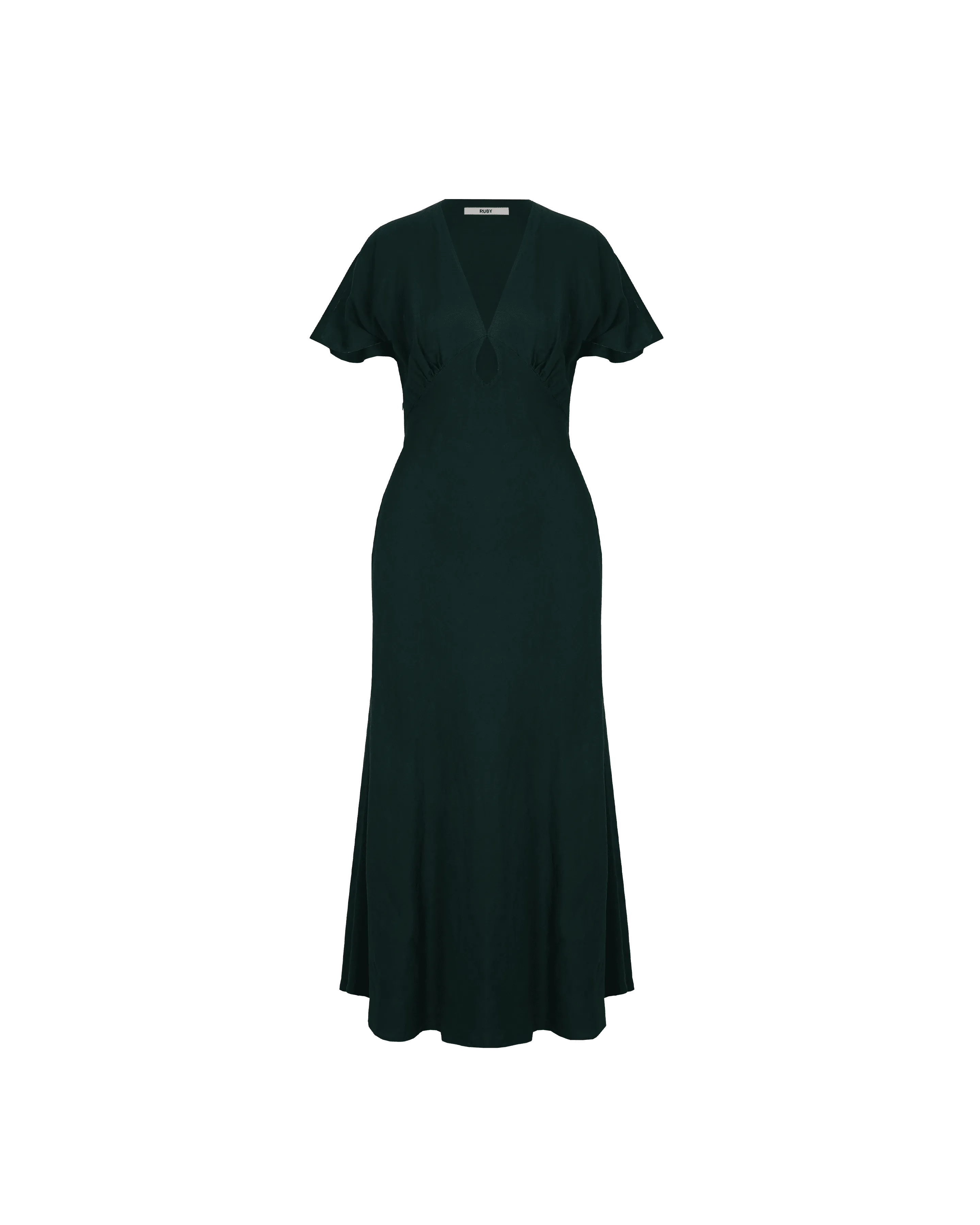 CLOVER MIDI DRESS EMERALD