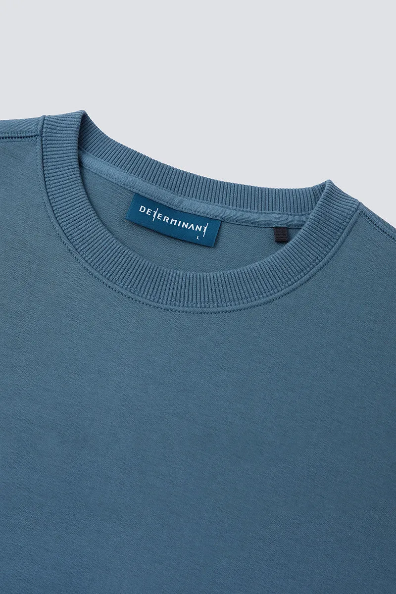 CottonSTRETCH Intechno Sweatshirt  | Dark Teal BLE123