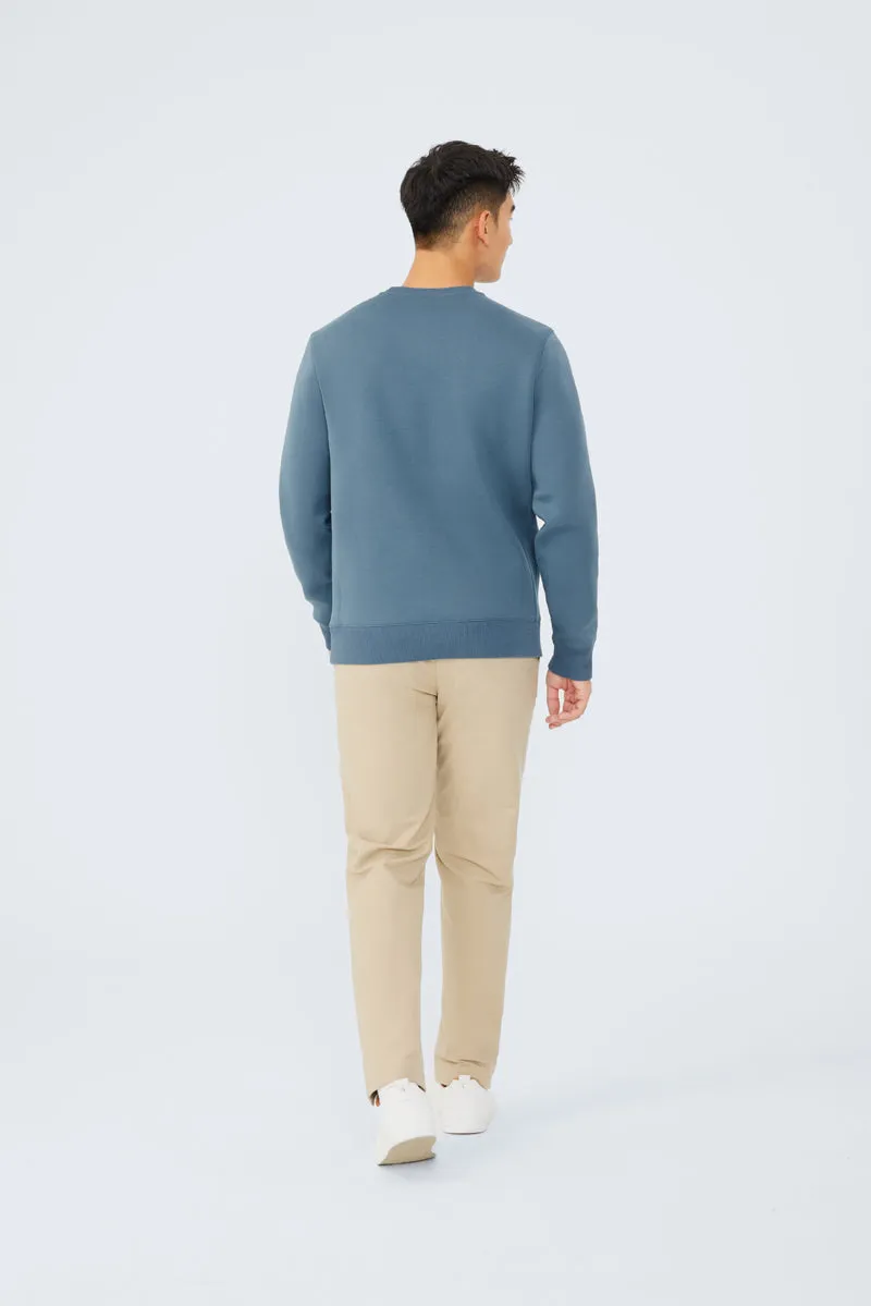 CottonSTRETCH Intechno Sweatshirt  | Dark Teal BLE123