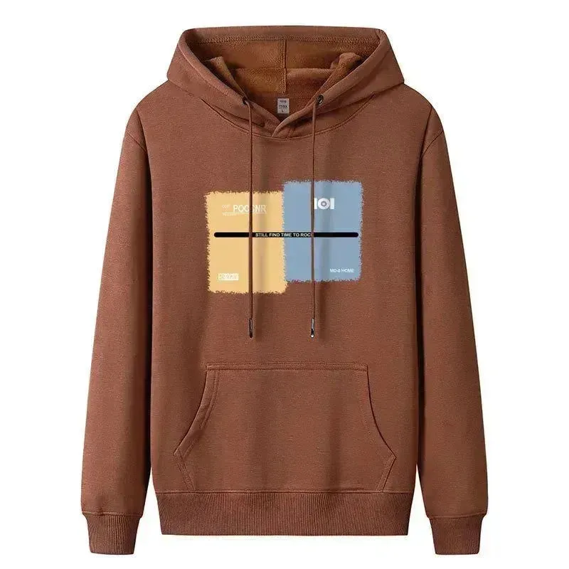 Cozy Comfort Fleece-lined Hooded Sweatshirt