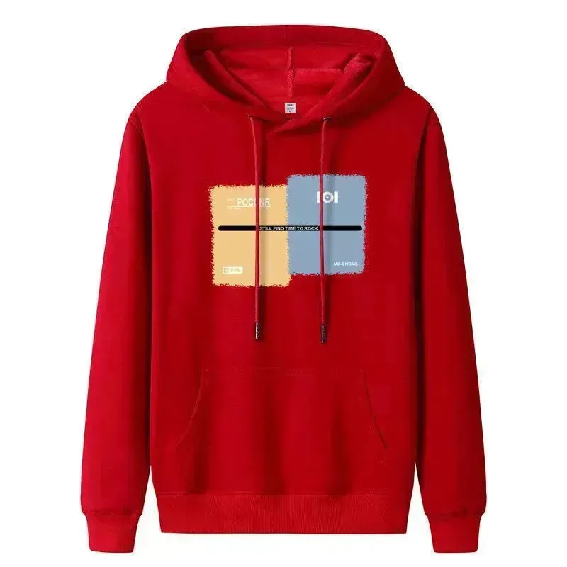 Cozy Comfort Fleece-lined Hooded Sweatshirt