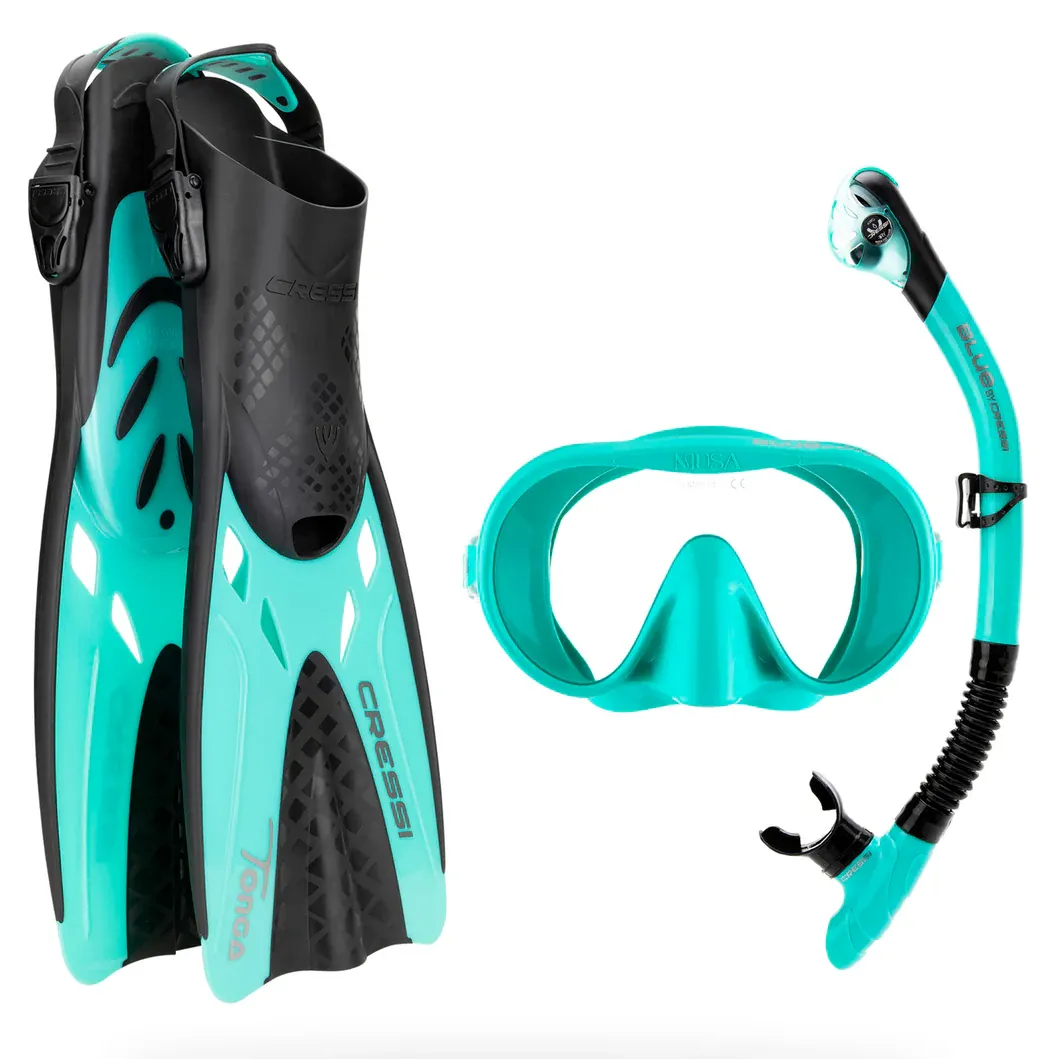 Cressi Musa Explorer Set Aqua Green