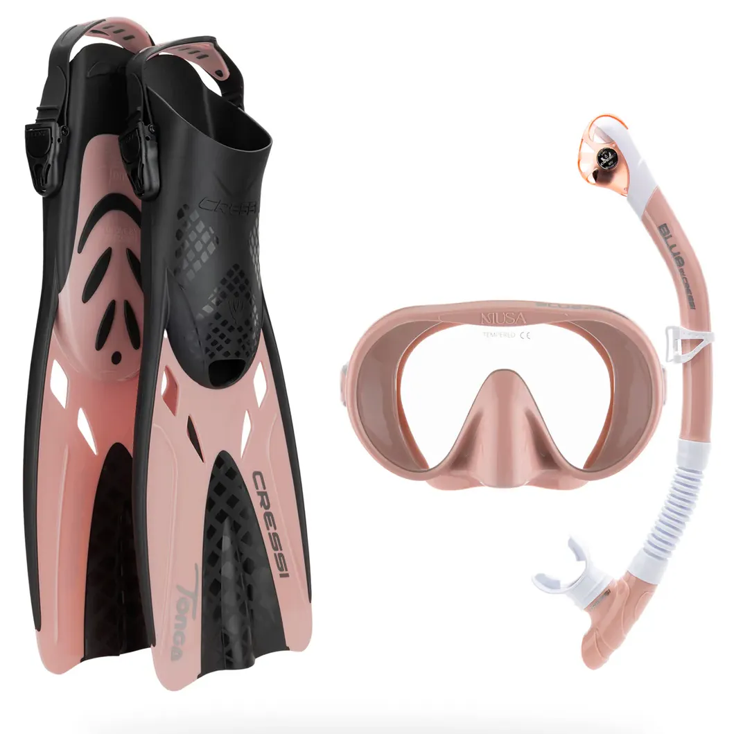 Cressi Musa Explorer Set Rose Gold