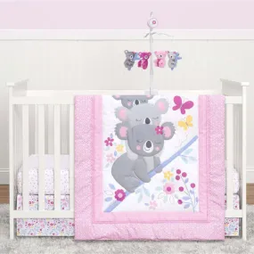 Cuddle Time 5-Piece Essential Nursery Bedding Set - Koala Hugs