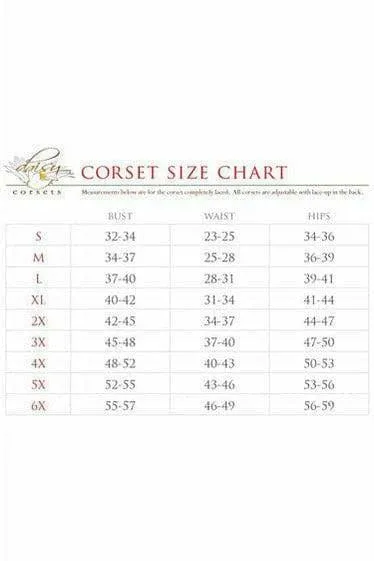 Daisy Corsets Lavish 4 PC Flirty Alice Corset Costume